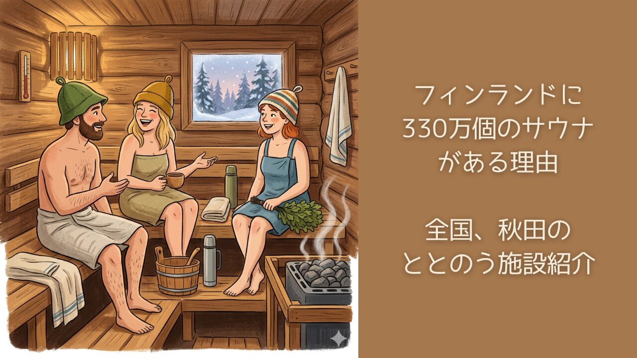 サウナでコミュニケーション