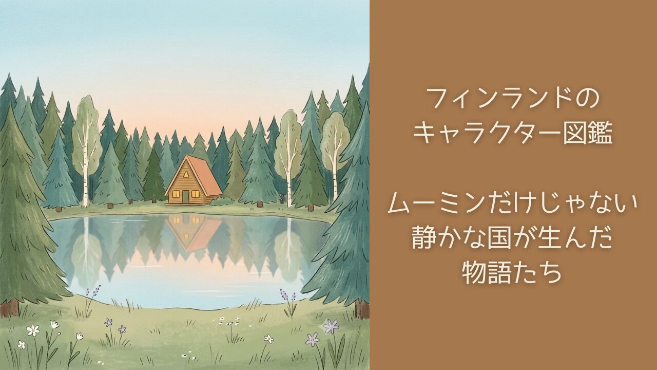 フィンランドの夏の谷